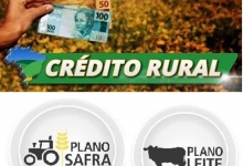 Plano leite e plano safra para agricultores!