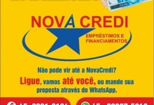 Precisando de dinheiro, Novacredi!