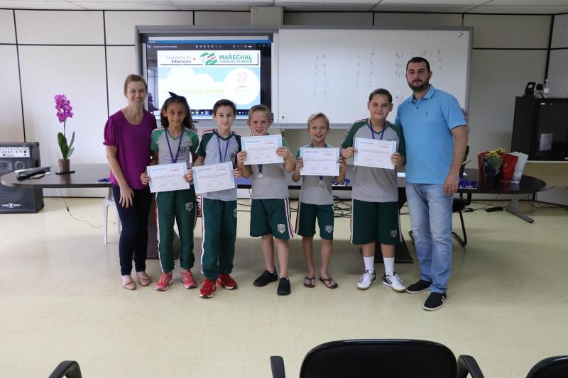 Realizada A Entrega De Medalhas Aos Alunos Premiados Na Obmep Mirim Em