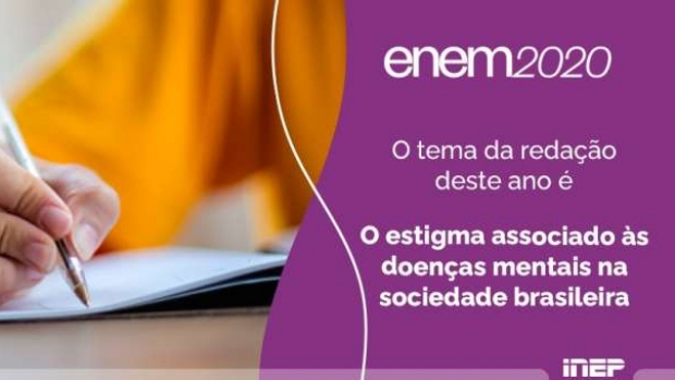 Estigma da doença mental é tema da redação do Enem ...