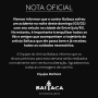 Nota oficial (Foto: Reprodução/Redes sociais  ) 